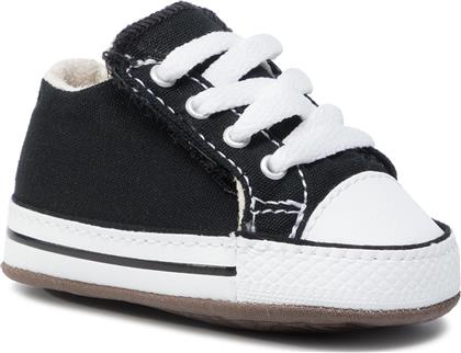 Converse Βρεφικά Sneakers Αγκαλιάς για Αγόρι Μαύρα Star Cribster Canvas από το Dpam