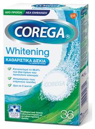 Corega Whitening Καθαριστικό Οδοντοστοιχίας