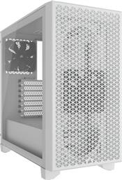 Corsair 3000D Airflow TG Gaming Midi Tower Κουτί Υπολογιστή με Πλαϊνό Παράθυρο Λευκό