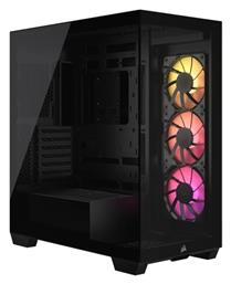 Corsair 3500X ARGB Gaming Midi Tower με Πλαϊνό Παράθυρο