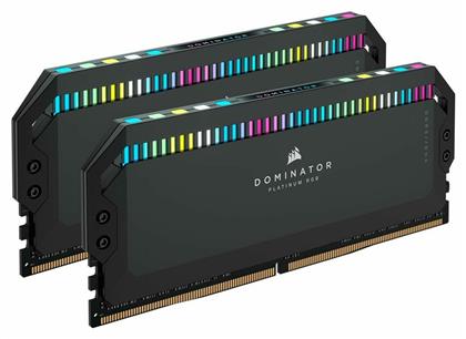 Corsair Dominator Platinum RGB 32GB DDR5 RAM με 2 Modules (2x16GB) και Ταχύτητα 5200 για Desktop