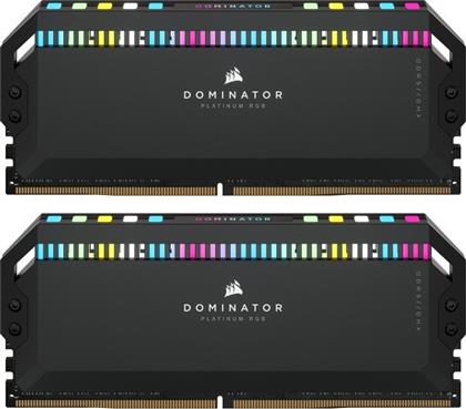Corsair Dominator Platinum RGB 32GB DDR5 RAM με 2 Modules (2x16GB) και Ταχύτητα 5600 για Desktop