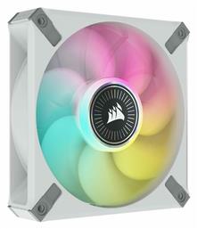 Corsair iCUE ML120 RGB Elite Premium Case Fan με Σύνδεση 4-Pin PWM Λευκό