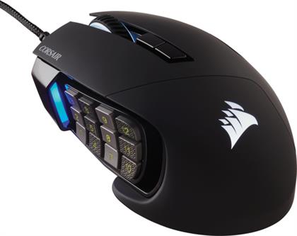 Corsair Scimitar RGB Elite Gaming Ποντίκι 18000 DPI Μαύρο από το e-shop