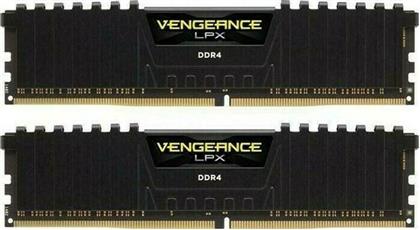 Corsair Vengeance LPX 32GB DDR4 RAM με 2 Modules (2x16GB) και Ταχύτητα 3000 για Desktop