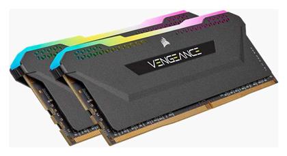 Corsair Vengeance RGB 64GB DDR4 RAM με 2 Modules (2x32GB) και Ταχύτητα 3200 για Desktop από το e-shop