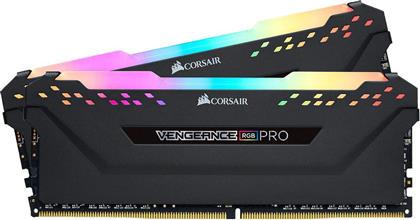 Corsair Vengeance RGB Pro 32GB DDR4 RAM με 2 Modules (2x16GB) και Ταχύτητα 3600 για Desktop από το e-shop