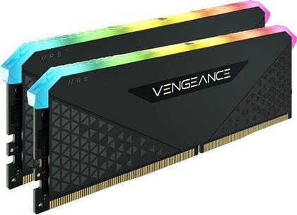 Corsair Vengeance RGB RS 16GB DDR4 RAM με 2 Modules (2x8GB) και Ταχύτητα 3200 για Desktop