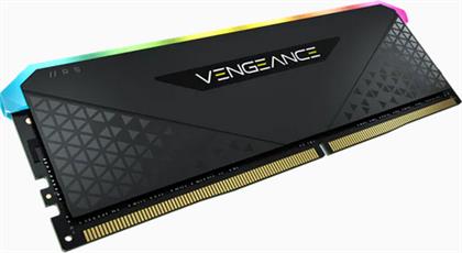 Corsair Vengeance RGB RS 16GB DDR4 RAM με Ταχύτητα 3200 για Desktop