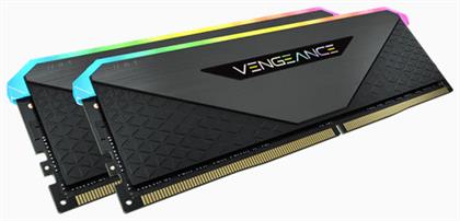 Corsair Vengeance RGB RT 32GB DDR4 RAM με 2 Modules (2x16GB) και Ταχύτητα 3200 για Desktop από το e-shop