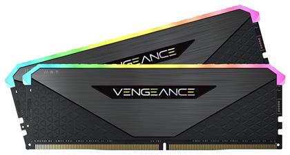 Corsair Vengeance RGB RT 32GB DDR4 RAM με 2 Modules (2x16GB) και Ταχύτητα 3600 για Desktop