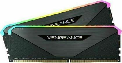 Corsair Vengeance RGB RT 32GB DDR4 RAM με 2 Modules (2x16GB) και Ταχύτητα 3600 για Desktop