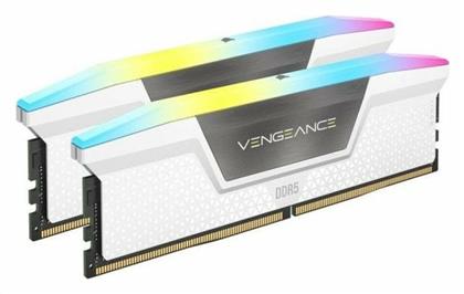 Corsair Vengeance RGB XMP 32GB DDR5 RAM με 2 Modules (2x16GB) και Ταχύτητα 6000 για Desktop