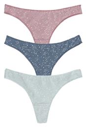 Cotonella Βαμβακερά Γυναικεία String 3Pack