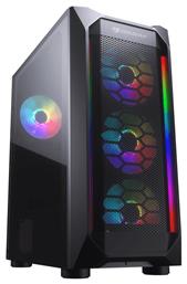 Cougar MX410 Mesh-G RGB Gaming Midi Tower με Πλαϊνό Παράθυρο από το Public