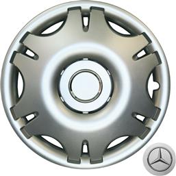 Croatia Cover Σετ Τάσια Αυτοκινήτου Mercedes Vito (W 639) / C-class (W 204 ) / A-class 4τμχ 15'' Ασημί από το Saveltrade