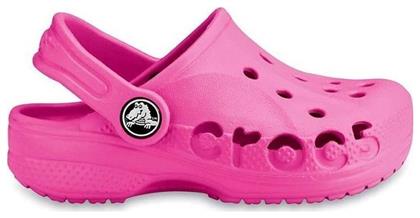 Crocs Baya Clog Παιδικά Ανατομικά Σαμπό Θαλάσσης Ροζ