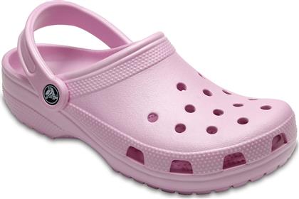 Crocs Classic Γυναικεία Παπούτσια Θαλάσσης Ballerina Pink από το MybrandShoes
