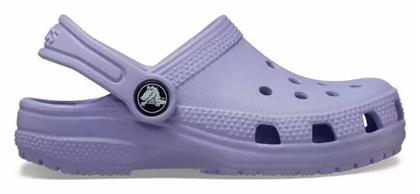 Crocs Classic Clog K Παιδικά Σαμπό Θαλάσσης Μωβ