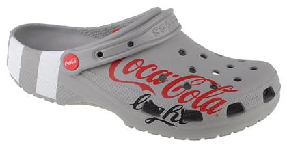 Crocs Classic Cocacola Γυναικεία Σαμπό Γκρι