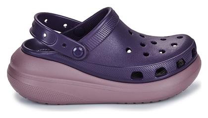 Crocs Classic Crush Γυναικεία Σαμπό Μωβ