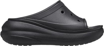 Crocs Classic Crush Slides σε Μαύρο Χρώμα από το Zakcret Sports