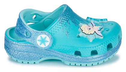 Crocs Classic Frozen Elsa Σαμπό Μπλε