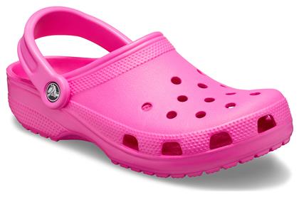 Crocs Classic Γυναικεία Ανατομικά Σαμπό Electric Pink