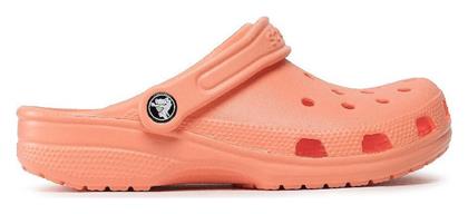 Crocs Classic Γυναικεία Σαμπό Πορτοκαλί