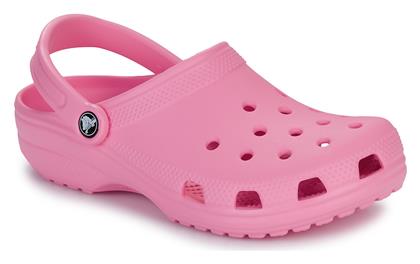 Crocs Classic Γυναικεία Σαμπό Ροζ