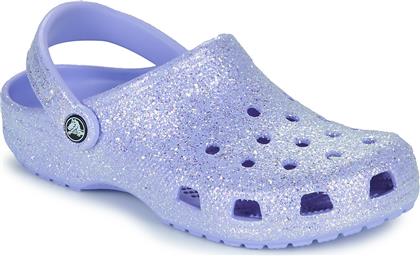 Crocs Classic Glitter Γυναικεία Παπούτσια Θαλάσσης Violet από το Plus4u