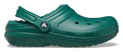 Crocs Classic Lined Clog Σαμπό Πράσινα από το Modivo