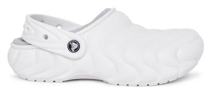 Crocs Classic Lined Overpuff Σαμπό Λευκά