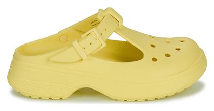 Crocs Classic Mary Jane Γυναικεία Σαμπό Κίτρινα