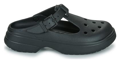 Crocs Classic Mary Jane Γυναικεία Σαμπό Μαύρα