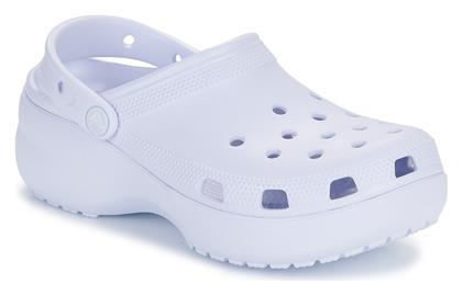 Crocs Classic Platform Clog Γυναικεία Σαμπό Μωβ