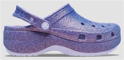 Crocs Classic Platform Γυναικεία Σαμπό Μωβ