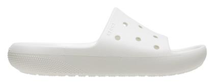 Crocs Classic Slides σε Λευκό Χρώμα από το MybrandShoes