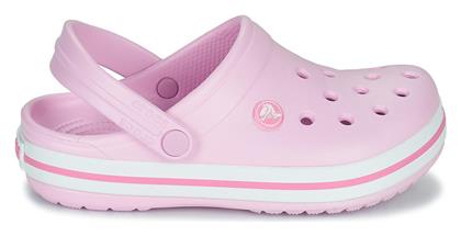 Crocs Crocband Clog Παιδικά Σαμπό Θαλάσσης Ροζ Ballerina Pink