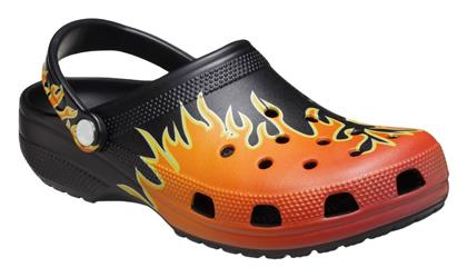 Crocs Flames Classic Clog Σαμπό Μαύρα