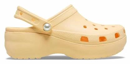 Crocs Γυναικεία Σαμπό Κίτρινα