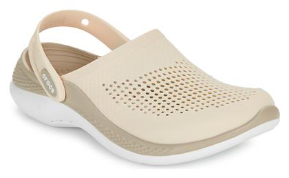 Crocs Literide 360 Clog Σαμπό Μπεζ