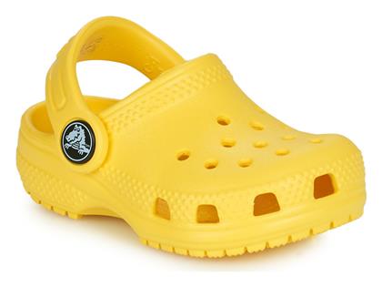 Crocs Παιδικά Ανατομικά Σαμπό Θαλάσσης Κίτρινα