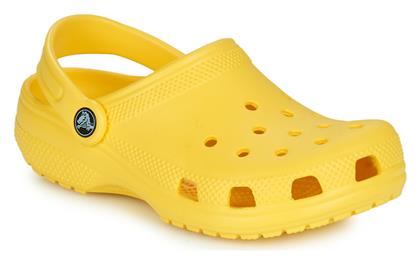 Crocs Παιδικά Ανατομικά Σαμπό Θαλάσσης Κίτρινα