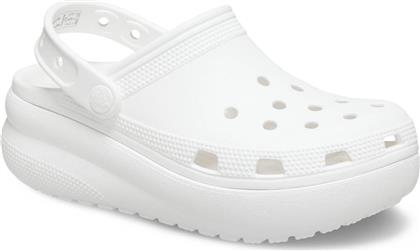 Crocs Παιδικά Ανατομικά Σαμπό Θαλάσσης Λευκά
