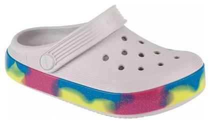 Crocs Παιδικά Παπουτσάκια Θαλάσσης Glitter Band Λευκά από το MybrandShoes