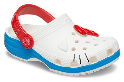 Crocs Παιδικά Σαμπό Θαλάσσης Λευκά