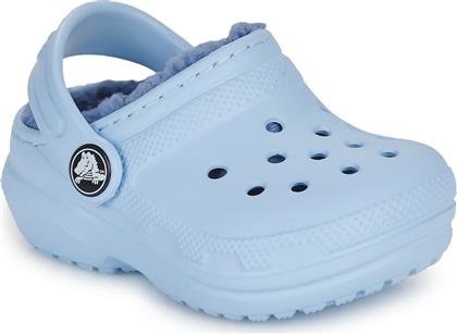 Crocs Παιδικές Παντόφλες Μπλε Classic Lined Clog από το Spartoo