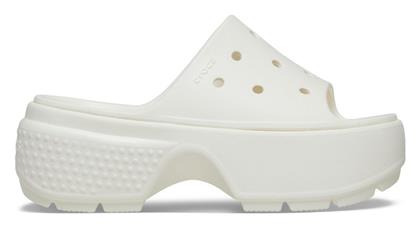 Crocs Slides σε Λευκό Χρώμα από το MybrandShoes