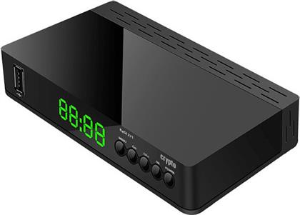 Crypto ReDi 271 Ψηφιακός Δέκτης Mpeg-4 Full HD (1080p) με Λειτουργία PVR (Εγγραφή σε USB) Σύνδεσεις SCART / HDMI / USB από το e-shop